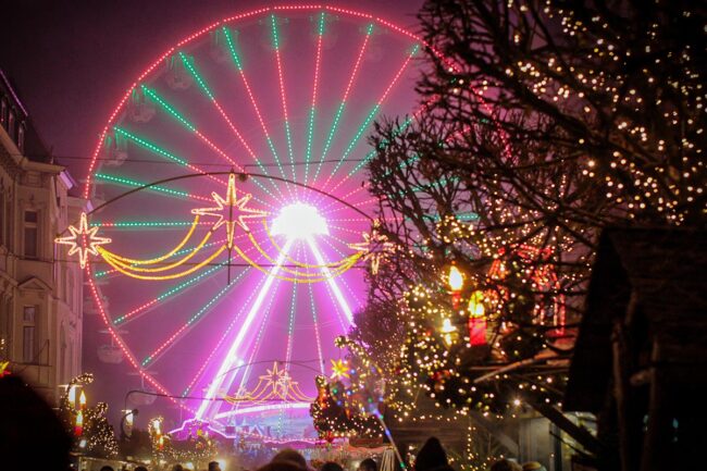 Schweriner Weihnachtsmarkt Mecklenburgstrasse